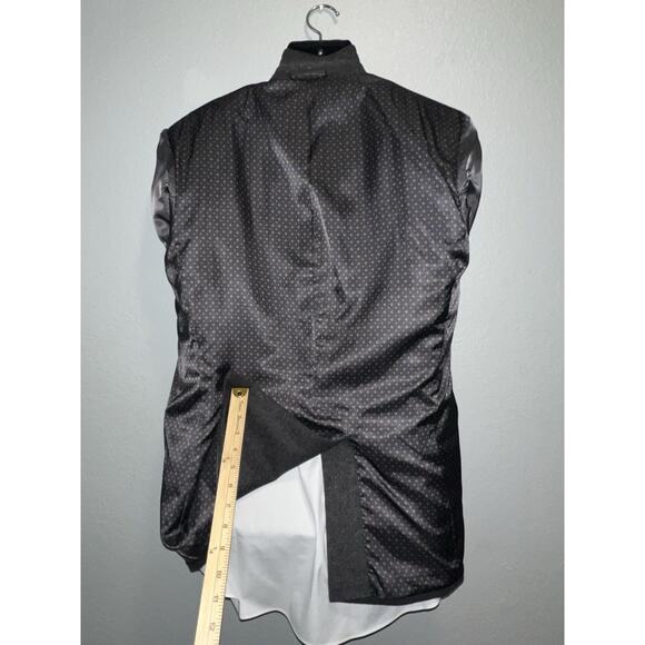 Ralph Lauren Black Label Wool Blazer - Size 40L Black Jacket Blazer Sports Coat - Picture 13 of 15